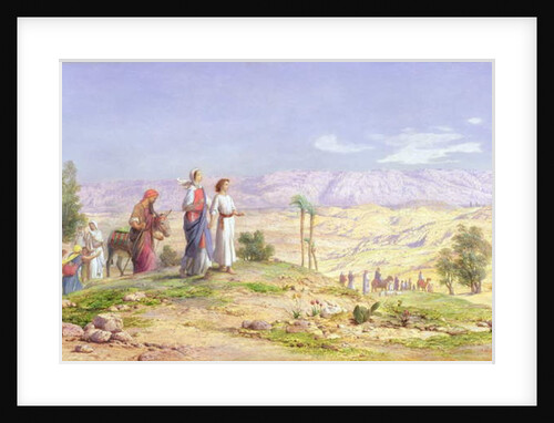 The Holy Family Approaching Jerusalem from Nazareth, 1878 by John Rogers Herbert