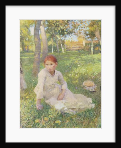Idleness, 1891 by George Clausen
