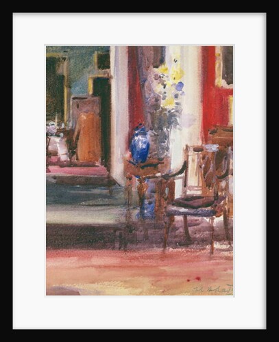 Interior of the Artist's House, Ainslie Place, Edinburgh by Francis Campbell Boileau Cadell