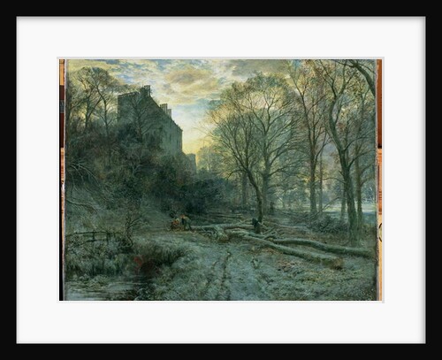 Winton House, East Lothian: a Frosty Morning, 1872 by Samuel Bough