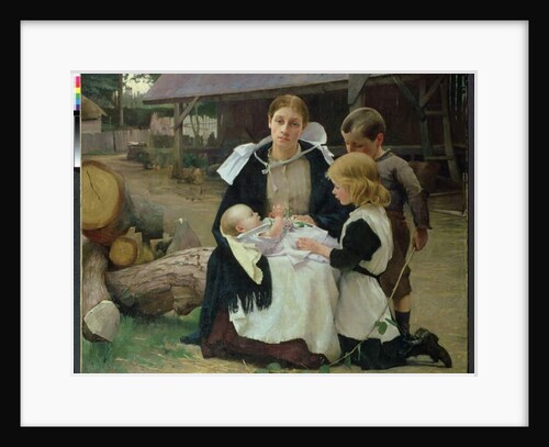 The New Baby, c.1886-88 by Alexander Mann