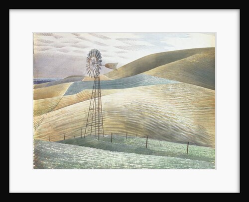 Windmill, 1934 by Eric Ravilious