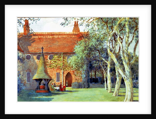 Tea at Red House, 1907 by Walter Crane