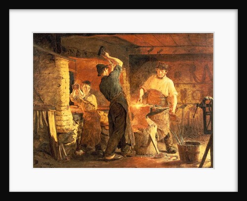 The Forge by Peder Severin Kroyer