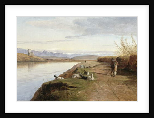 The Roman Campagna, 1860 by Edward Lear