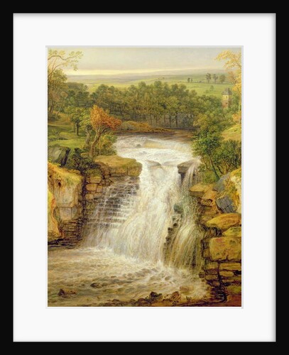 The Falls of the Clyde after a Flood, 1852 by James Ward