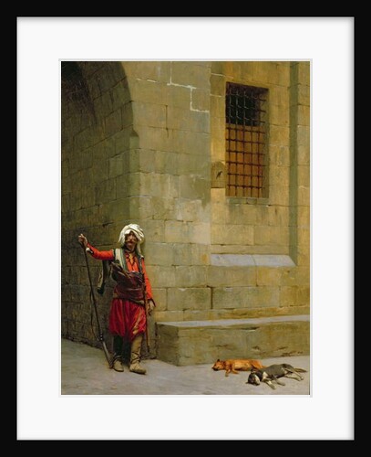 Arnaut et Chiens, c.1879 by Jean Leon Gerome