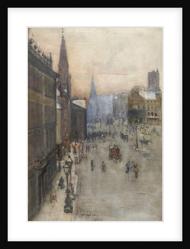 Street scene, 1894 by Frank Laing