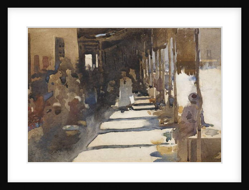 The Bazaar at Vringa by Arthur Melville