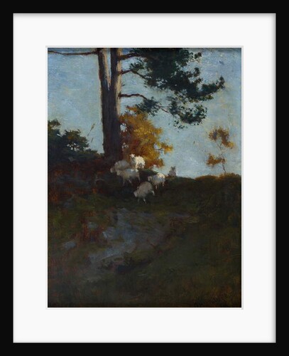 Hillside with Sheep by Charles Hodge Mackie