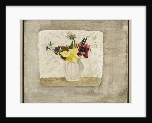 Spring Flowers in a White Jar, c.1928 by Christopher Wood