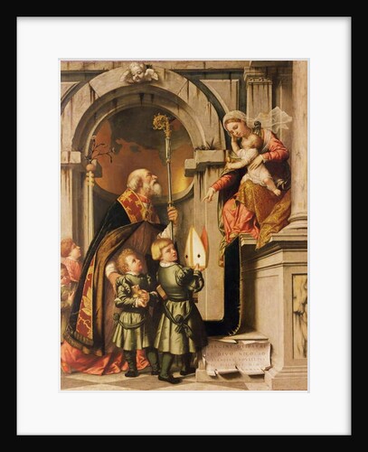 The Pala Rovelli, 1539 by Alessandro Bonvicino Moretto
