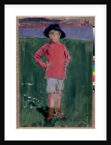 Young Boy on the Shore, Iona by Francis Campbell Boileau Cadell