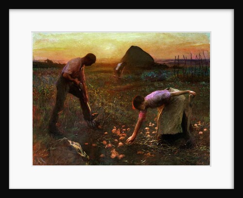 The Allotment Garden by George Clausen