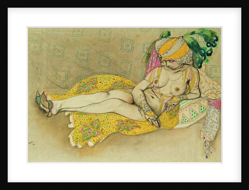 The Yellow Sultana, 1916 by Leon Bakst