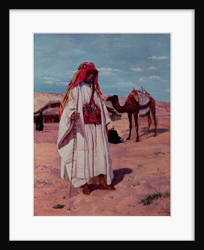 Sir Richard Burton in Arab Dress, 1854 by Thomas Seddon