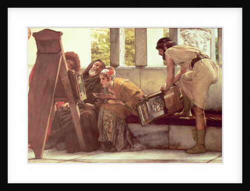 A Roman Studio by Lawrence Alma-Tadema