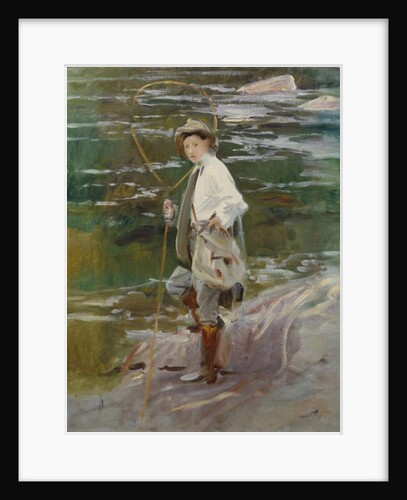 A Young Salmon Fisher, 1901 by John Singer Sargent