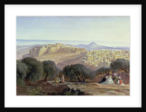 Bethlehem, 1879 by Edward Lear