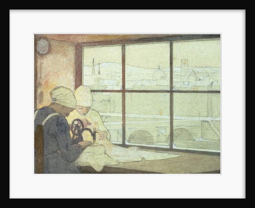The Vigil by Frederick Cayley Robinson