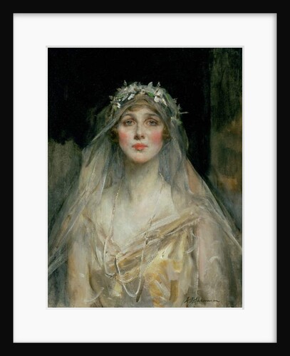 Portrait of a Bride by James Jebusa Shannon