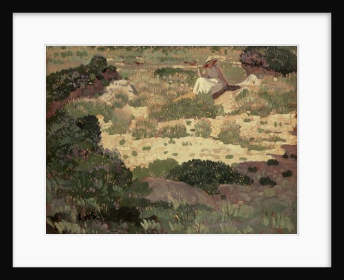 Near Cassis, 1913 by Derwent Lees