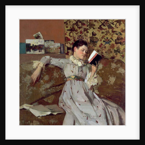 Caterina Reading a Book, c.1888 by James Kerr-Lawson