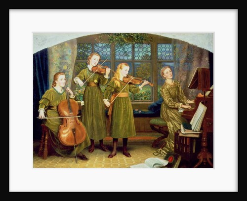 The Home Quartet: Mrs Vernon Lushington and her Children, 1883 by Arthur Hughes