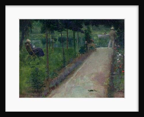 A Grey Summer's Day, Grez, 1883 by John Lavery