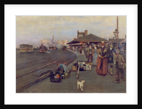 Stirling Station, 1888 by William Kennedy