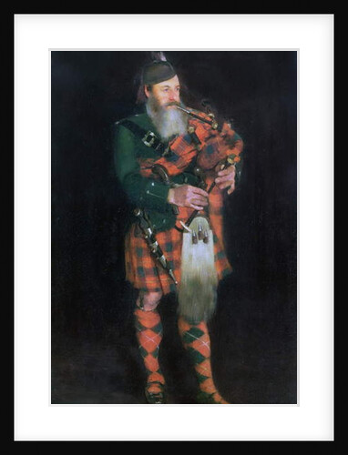 A Piper, 1885 by William Kennedy