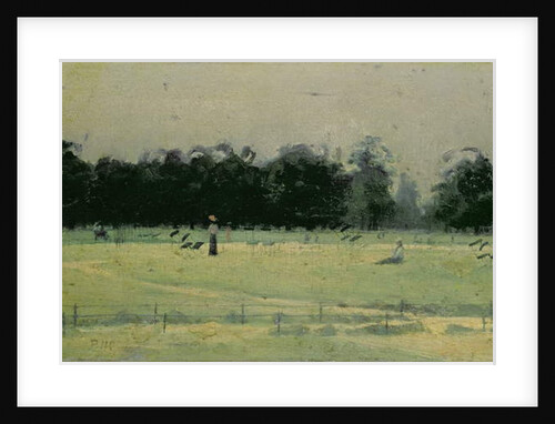 Kensington Gardens, near the Queen's statue by Paul Fordyce Maitland