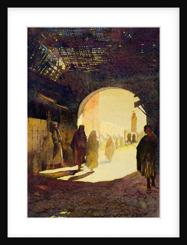 Fez, The Golden Hour, 1920 by Robert Burns