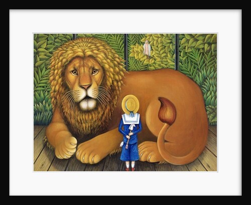 The Lion and Albert, 2001 by Frances Broomfield