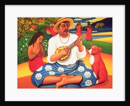 Gauguin's Fantasy Island, 2005 by Frances Broomfield