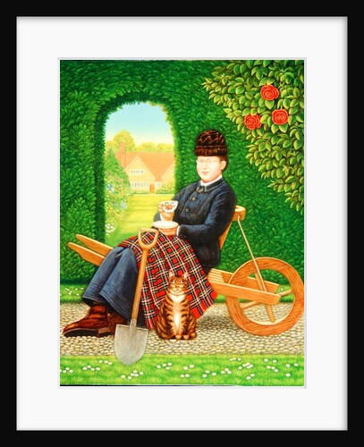 Gertrude Jekyll The Queen of Spades, 1996 by Frances Broomfield