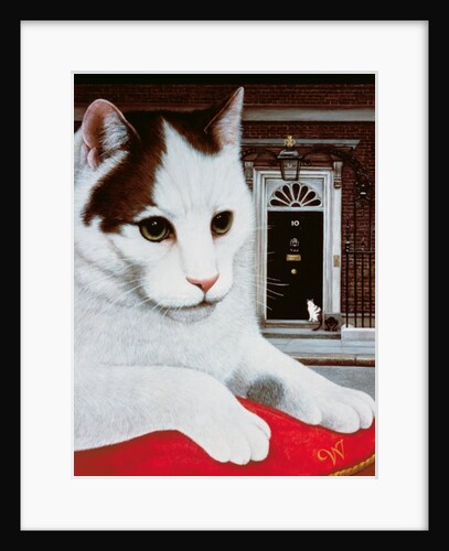 Wilberforce, the Number 10 Cat, 1987 by Frances Broomfield