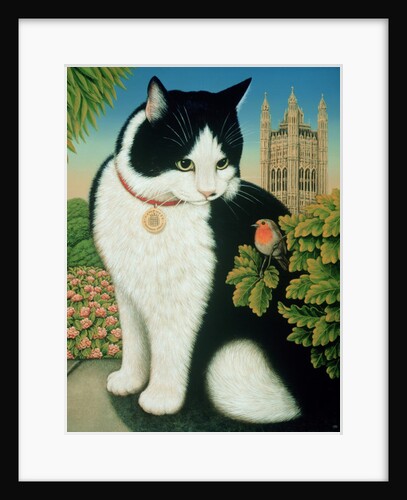 Humphrey, the Downing Street Cat, 1995 by Frances Broomfield