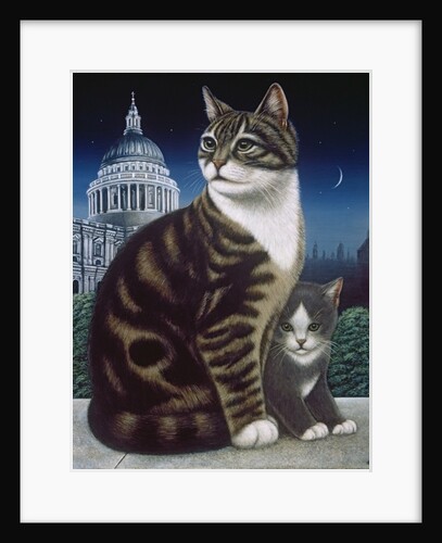Faith, the St. Pauls Cat, 1995 by Frances Broomfield
