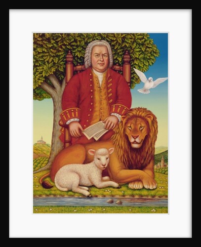 J.S. Bach's Peaceable Kingdom, 2000 by Frances Broomfield
