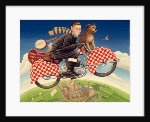 George Formby - Speed Ace, 1989 by Frances Broomfield