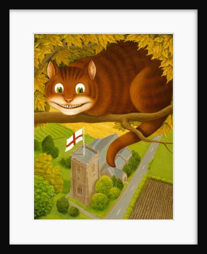 The Cheshire Cat at Daresbury by Frances Broomfield