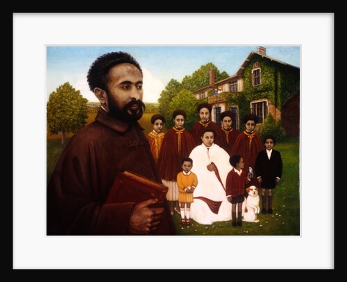 Haile Selassie in Exile, 1987 by Frances Broomfield