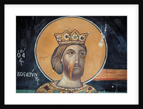 Byzantine fresco by Anonymous