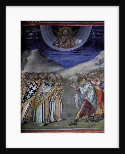 Christ in glory controling the temporal and spiritual forces by Anonymous