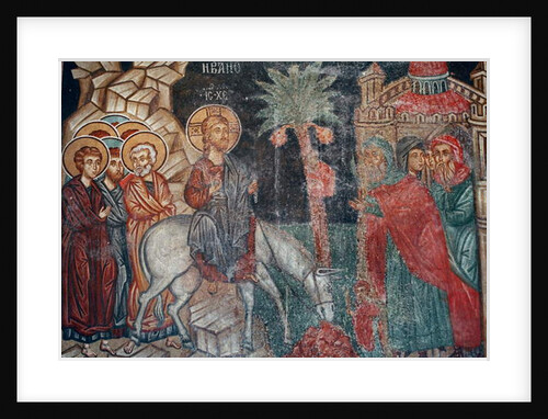 The entry into Jerusalem by Anonymous