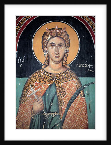 Byzantine fresco by Anonymous