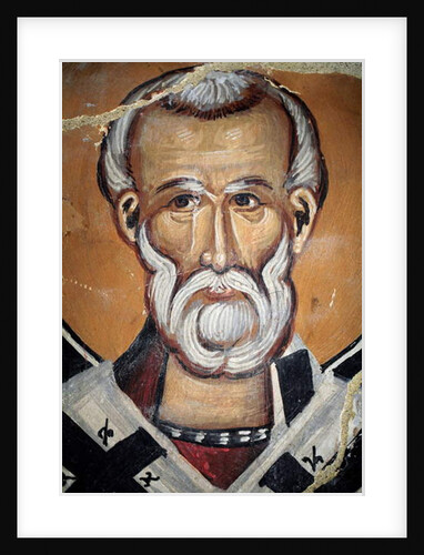 Byzantine fresco from the 15th century by Anonymous