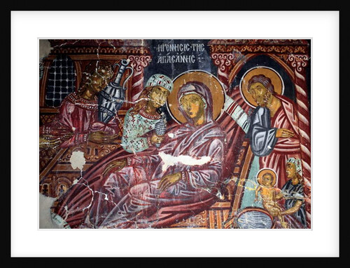 Byzantine fresco by Anonymous