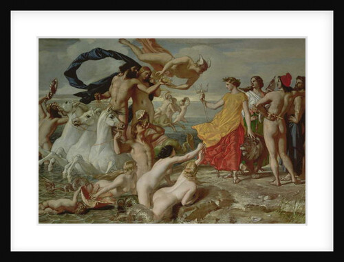 Neptune Resigning to Britannia the Empire of the Sea, 1847 by William Dyce
